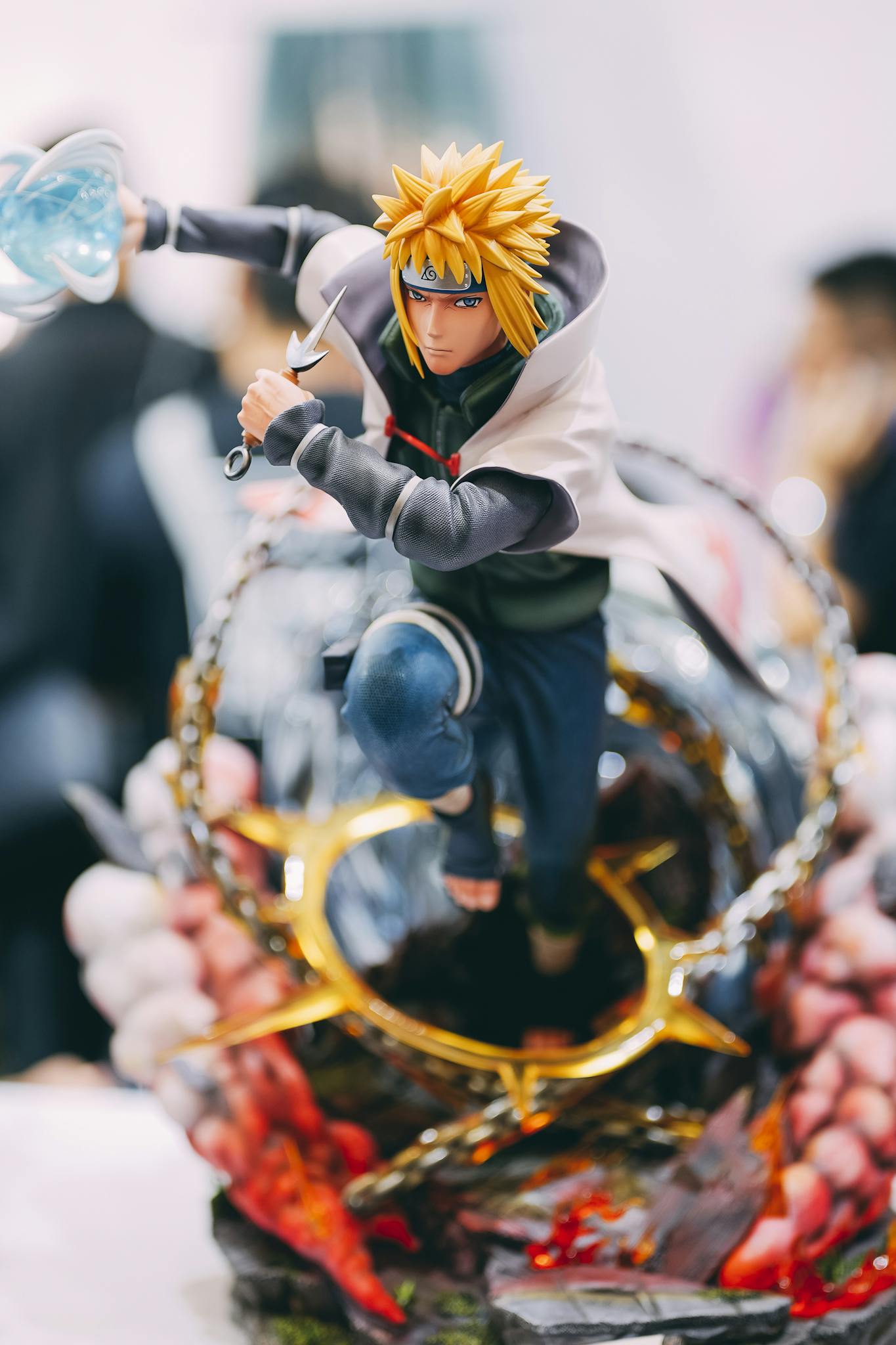 Captivating anime action figure with dynamic pose and detailed features.